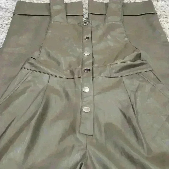 Zara Faux Leather Jumpsuit - Picture 11 of 11